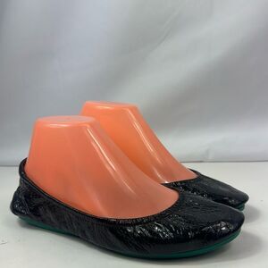 Tieks Black Patent Leather Women's Flat Shoes